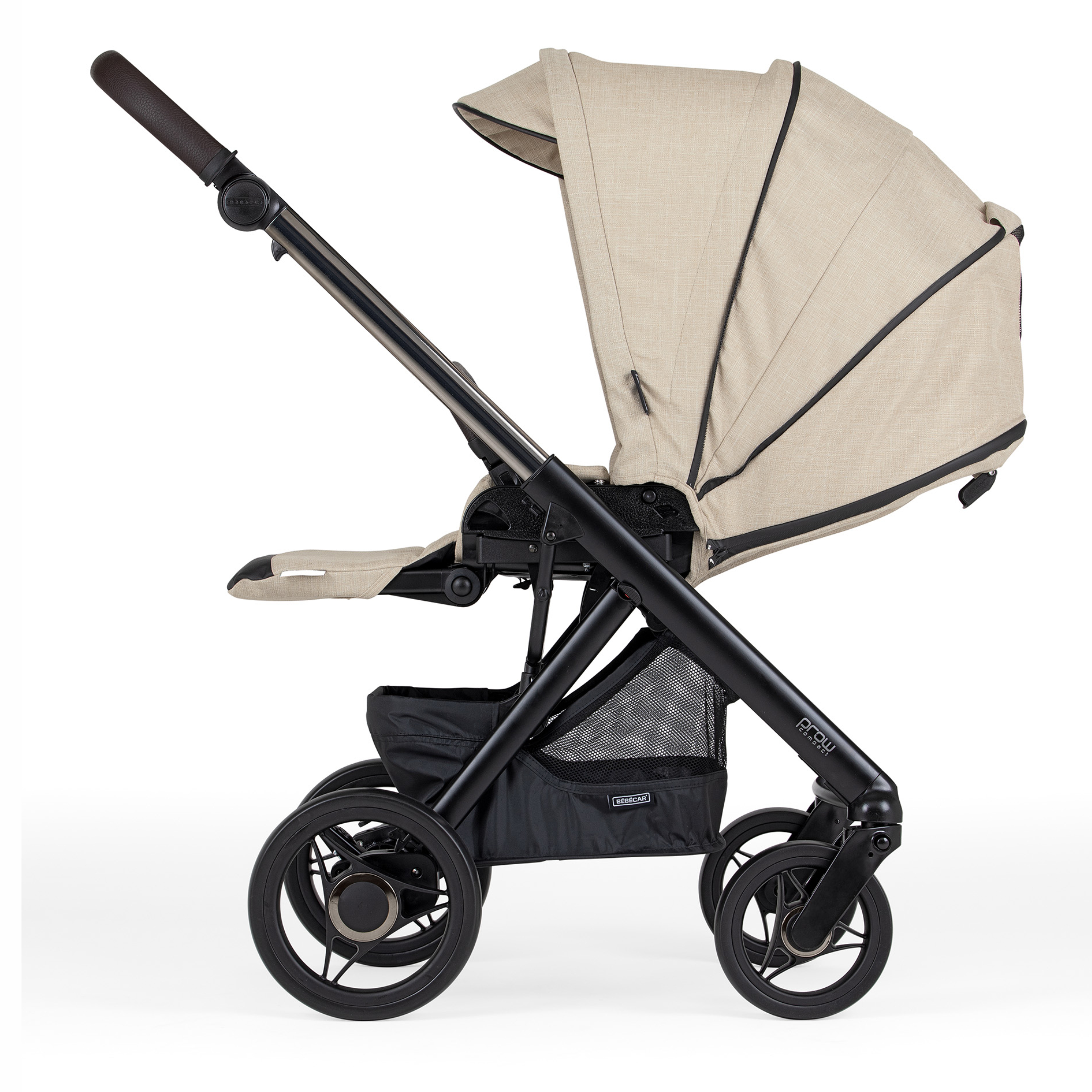 Cochecito dúo PROW COMPACT Fumé KA412 BEBECAR